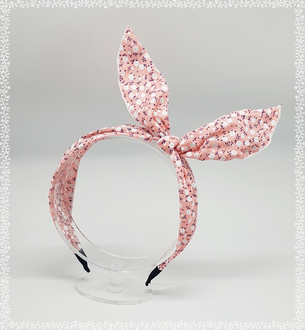 New Wire Ribbon Hair Band Bandana Headband Girls W