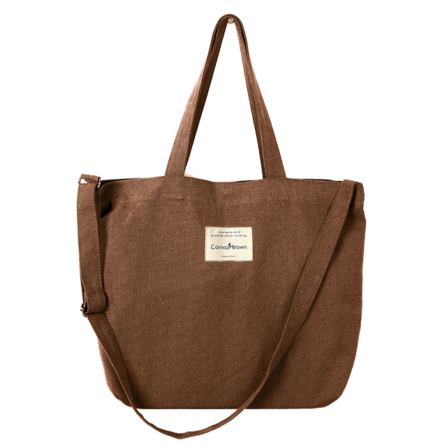 Plain Cross Eco Bag Cloth Bag Shoulder Canvas Brow