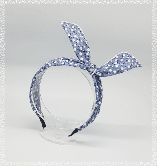 New Wire Ribbon Hair Band Bandana Headband Girls W