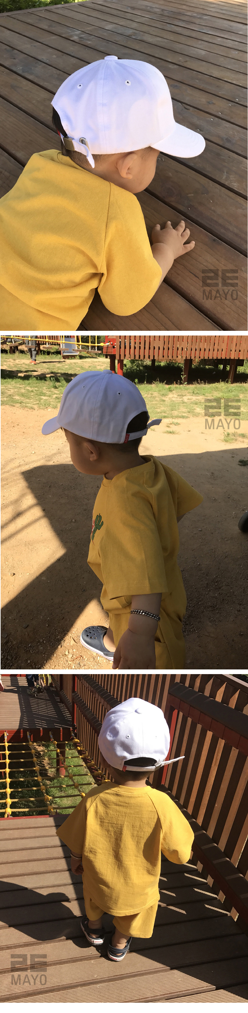 Plain ball cap baseball cap 2color kids baby child