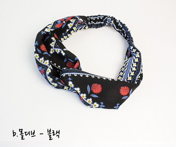 Bandana Hair Band Headband Turban Woman Style Mult