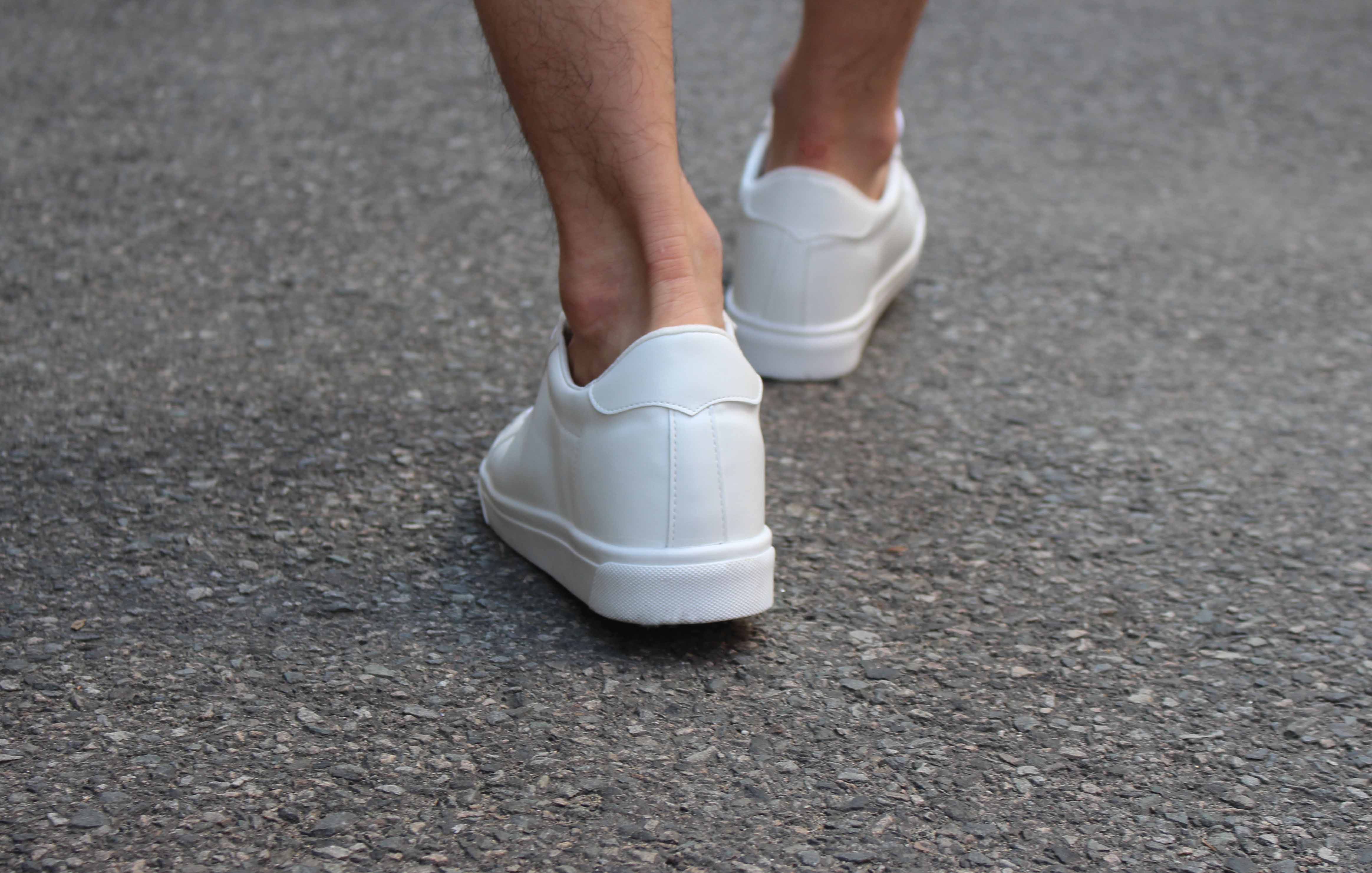 Men Height Shoes Daily Couple Sneakers High Heel S