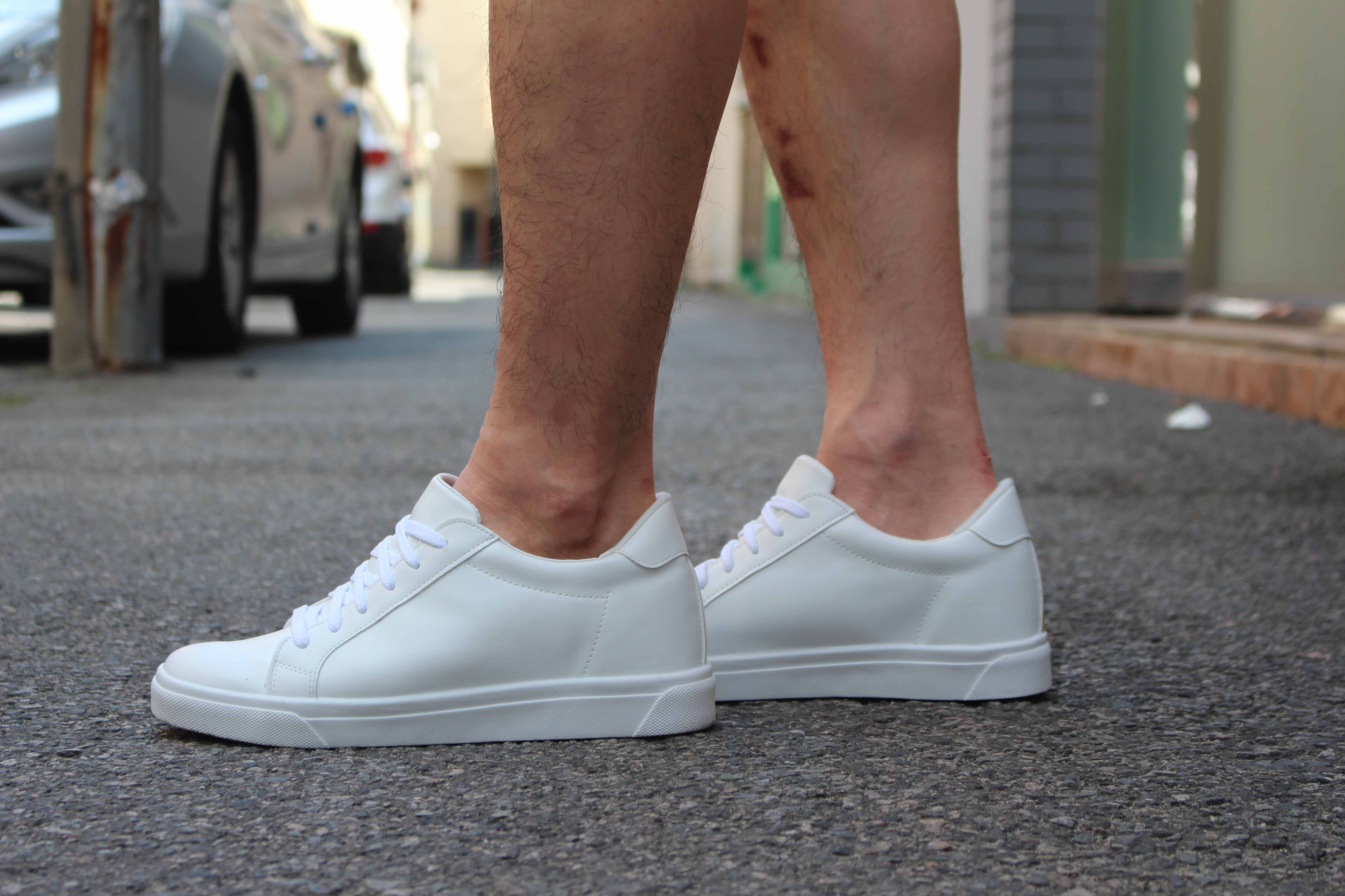 Men Height Shoes Daily Couple Sneakers High Heel S