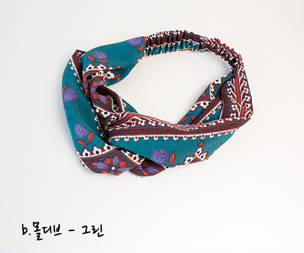 Bandana Hair Band Headband Turban Woman Style Mult