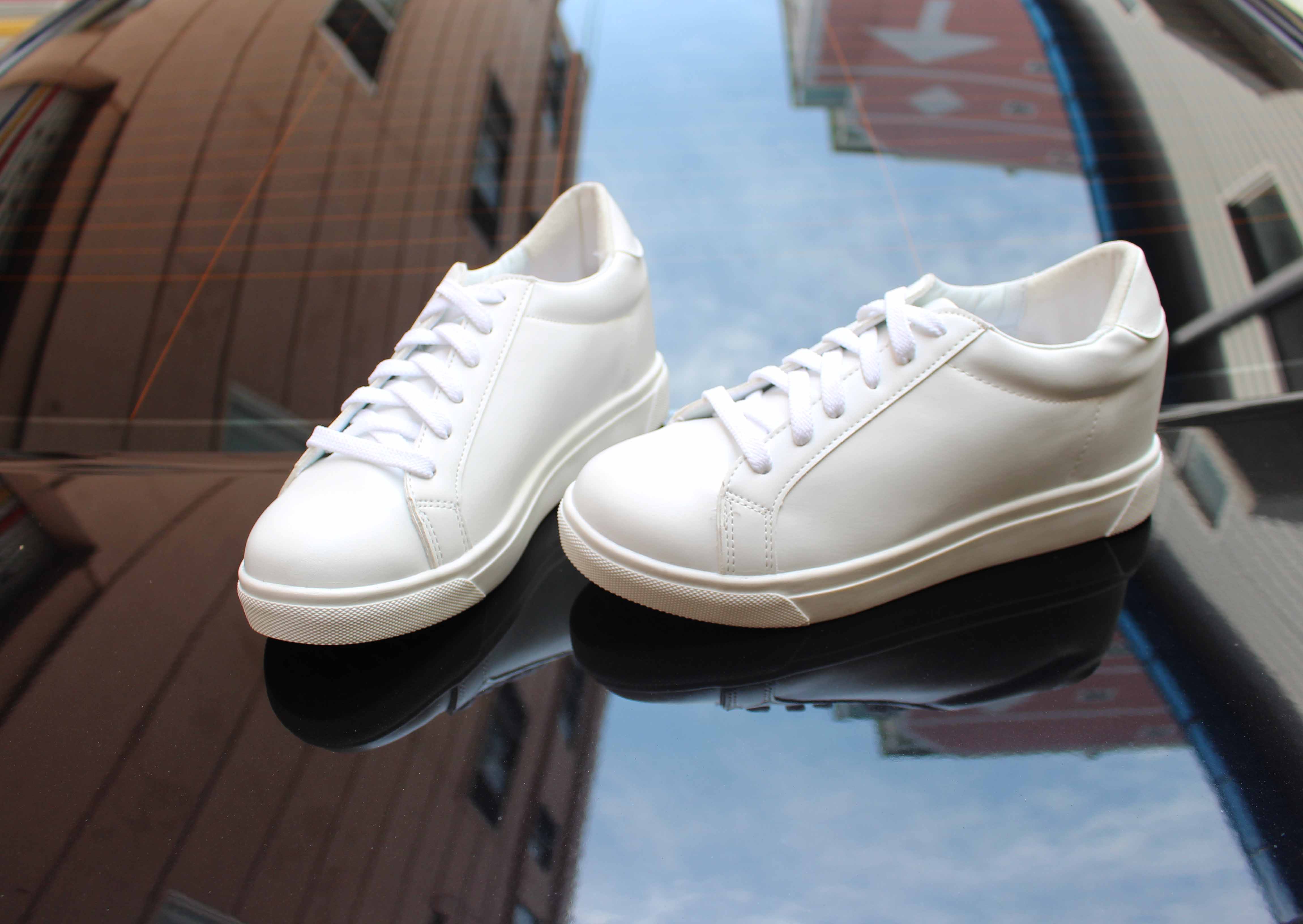 Men Height Shoes Daily Couple Sneakers High Heel S