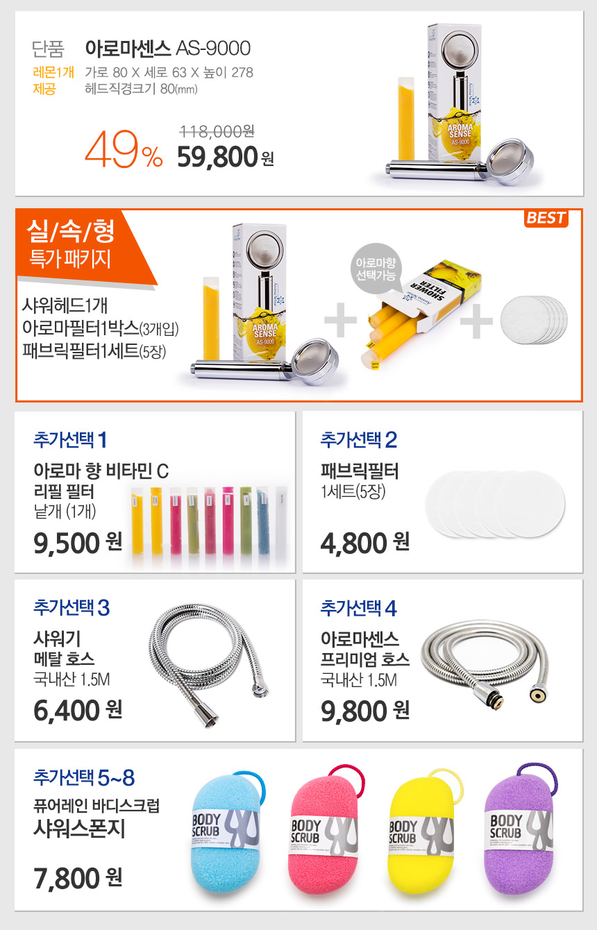 NEW POWERFUL SHOWERHEAD Aromasense 9000 showerhead