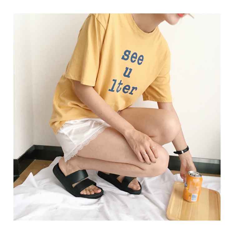 Seamless Shorts Lace Satin Uniform Inner Underwear