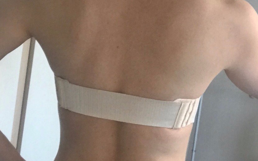 NEW NUBRA Strapless Bra, Off Shoulder, Nude Weddin