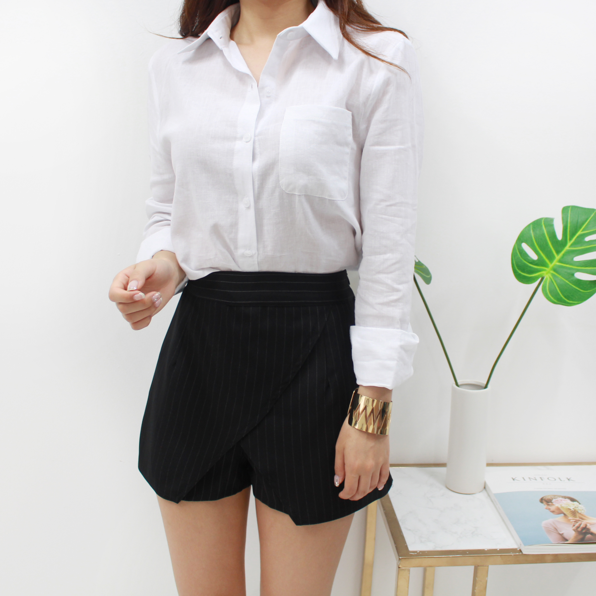 NEW FASHION LADY GIRL Blouse Summer Daily Linen Sh