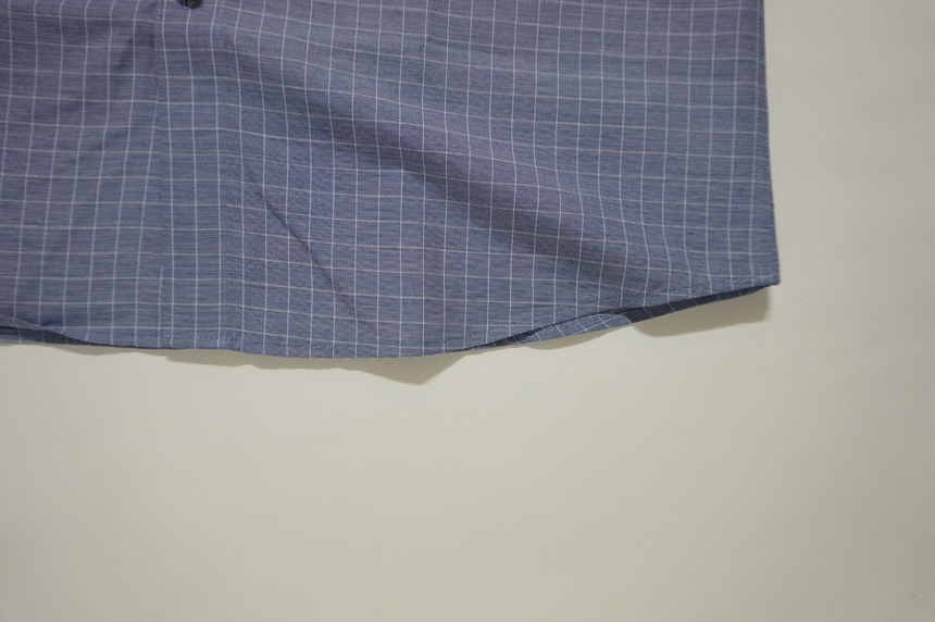 NEW MEN BUSINESS DRESS SHIRT check short sleeve sh