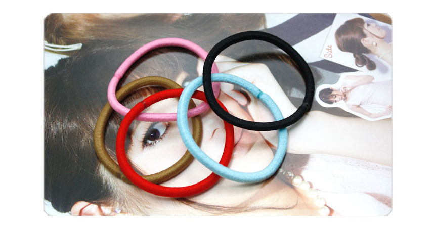 4mm Color Hair Lanyard Hair Elastic Base Essential