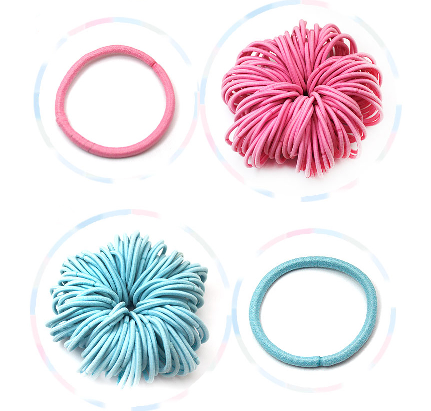 4mm Color Hair Lanyard Hair Elastic Base Essential