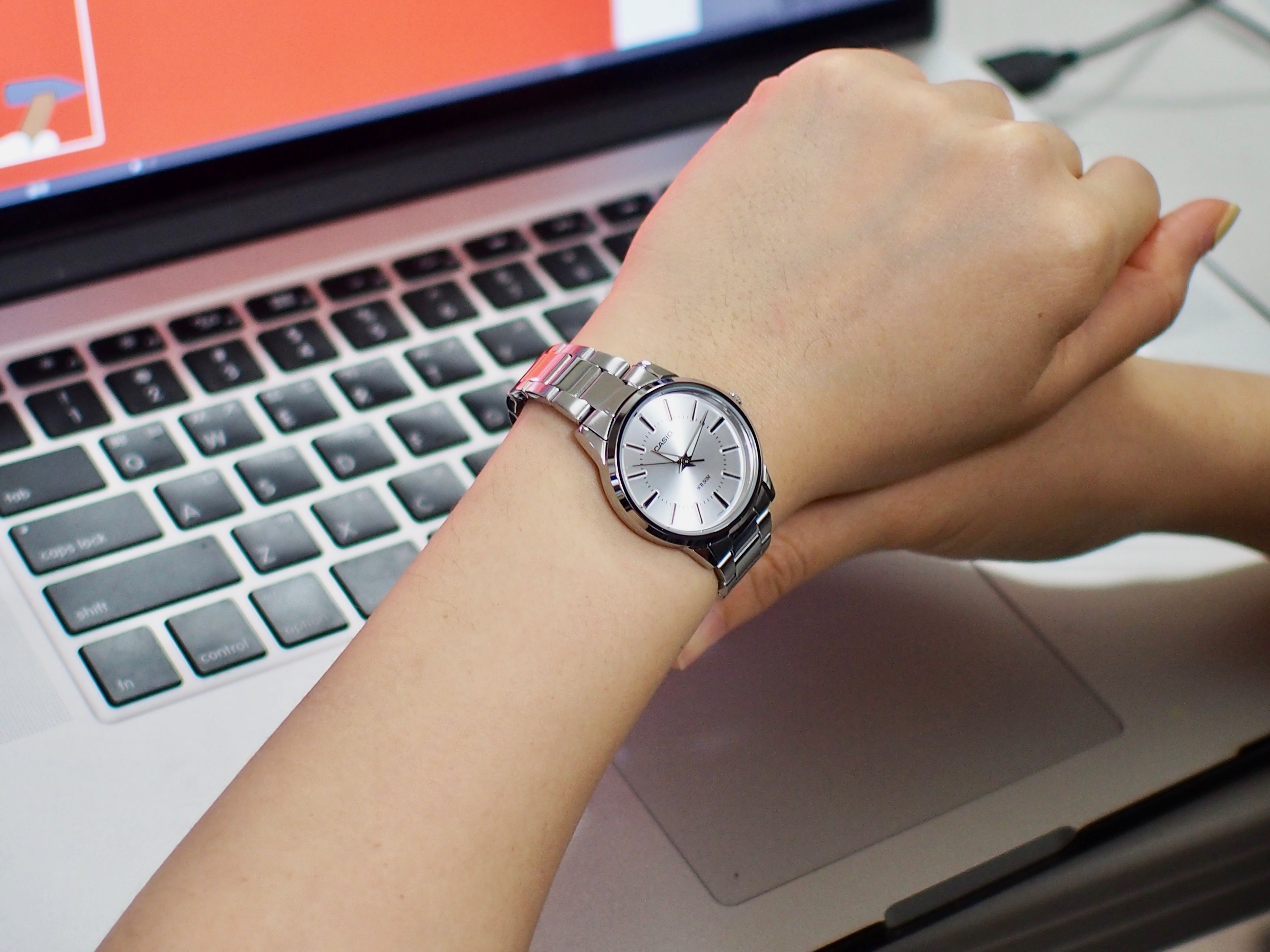 Casio Couple Metal Watch Classic Female Female Wri