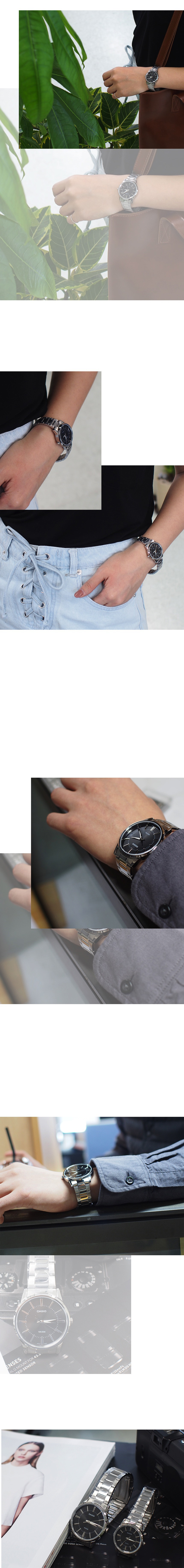 Casio Couple Metal Watch Classic Female Female Wri