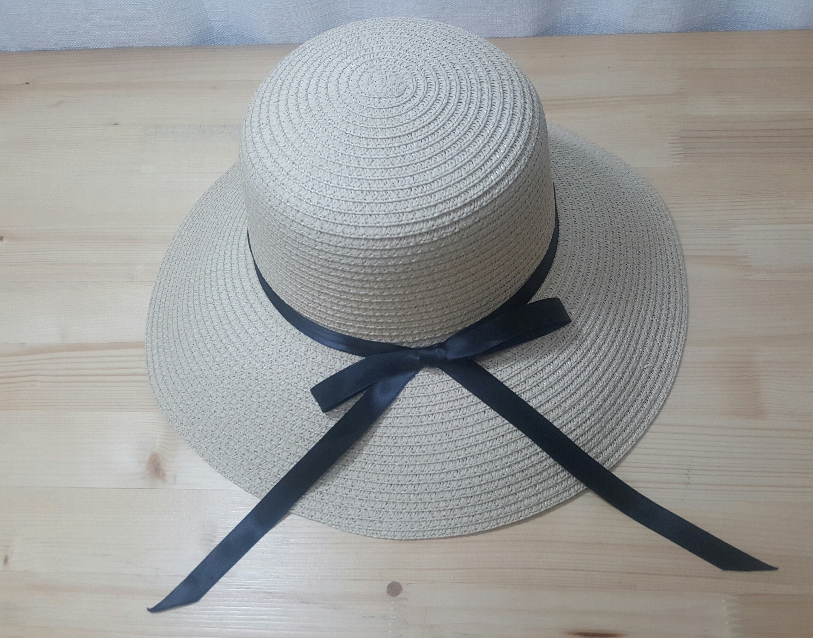 Women Sun Hats Ribbon Hats Straw Hats Scarf Bucket