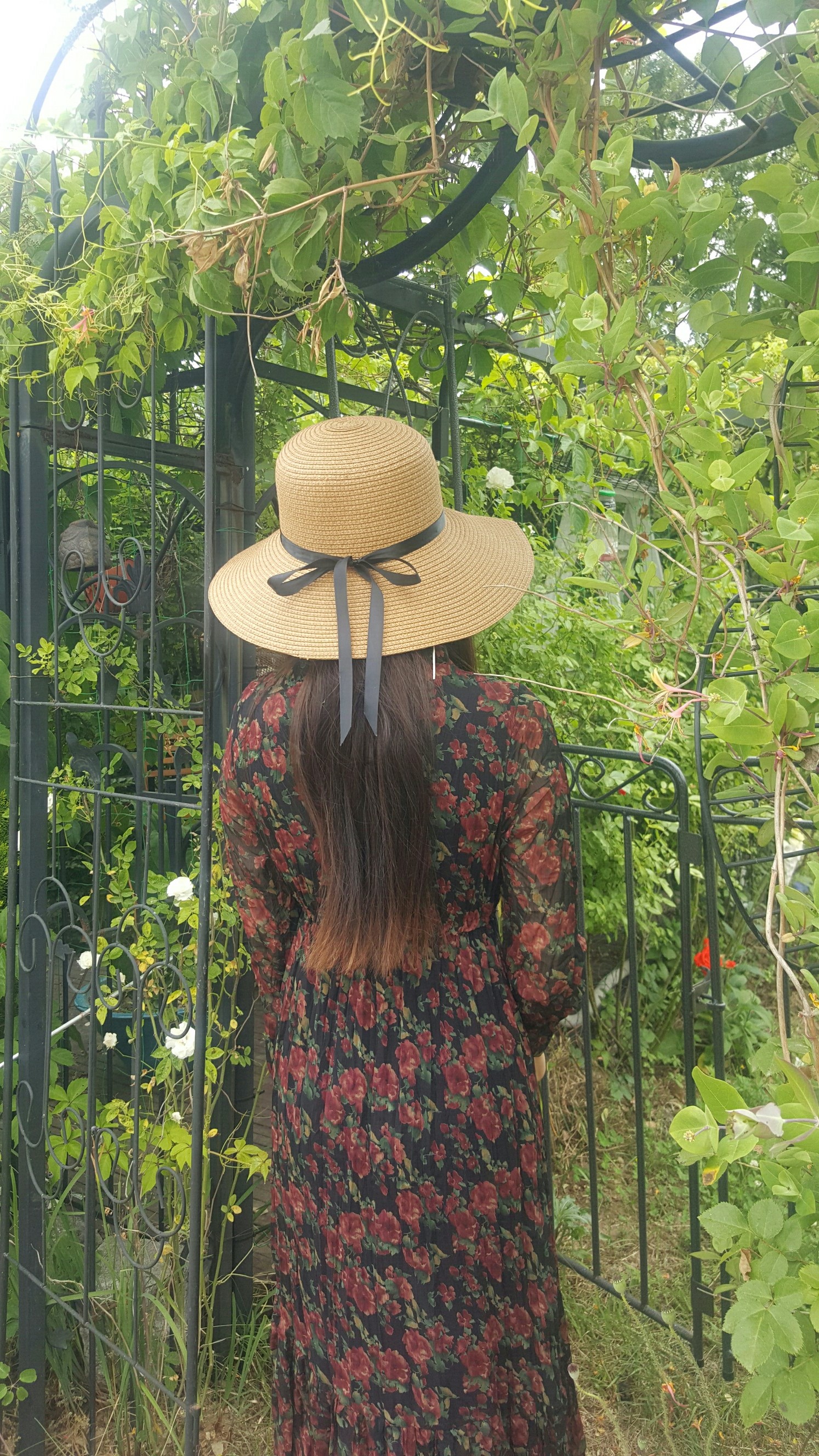 Women Sun Hats Ribbon Hats Straw Hats Scarf Bucket