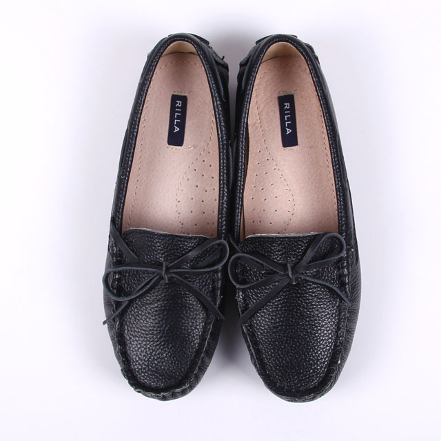 New Natural Cowhide Female Driving Shoes - 3color 