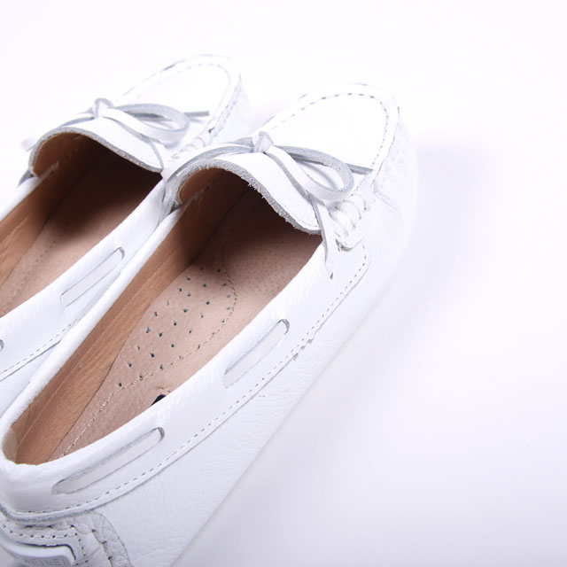 New Natural Cowhide Female Driving Shoes - 3color 