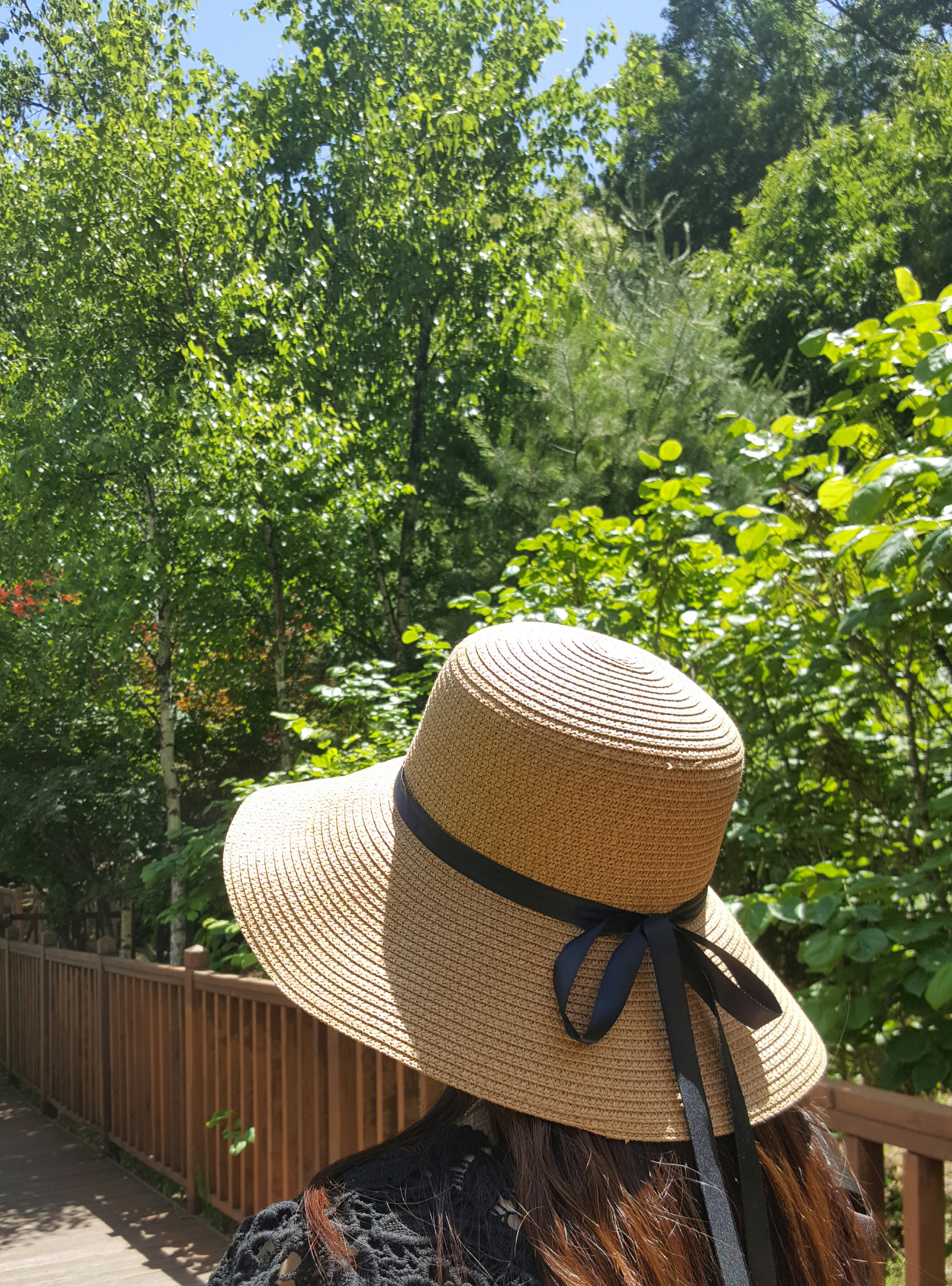 Women Sun Hats Ribbon Hats Straw Hats Scarf Bucket