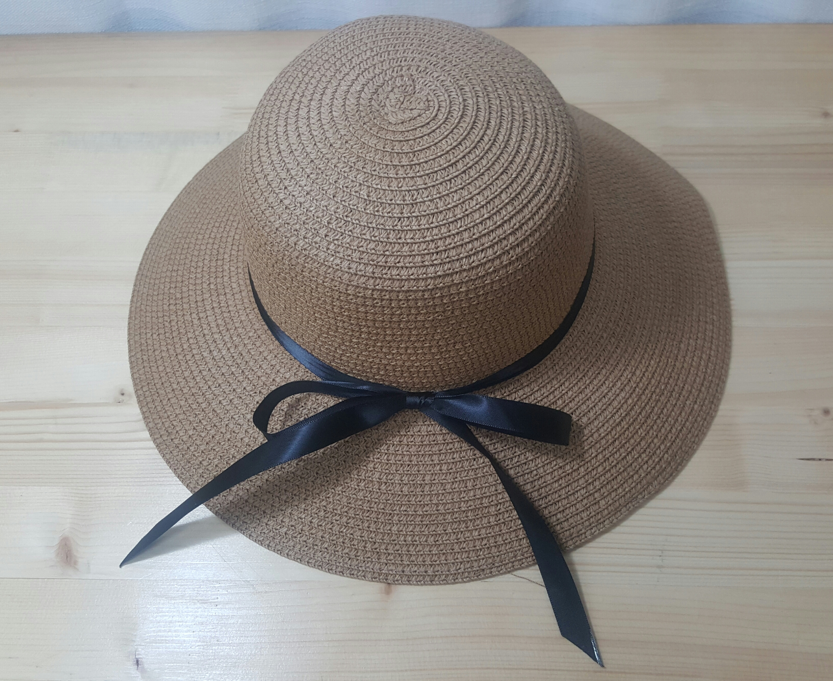Women Sun Hats Ribbon Hats Straw Hats Scarf Bucket