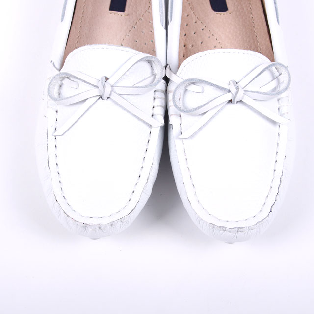 New Natural Cowhide Female Driving Shoes - 3color 