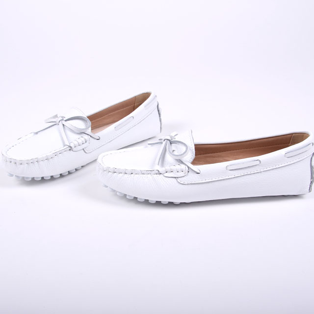 New Natural Cowhide Female Driving Shoes - 3color 