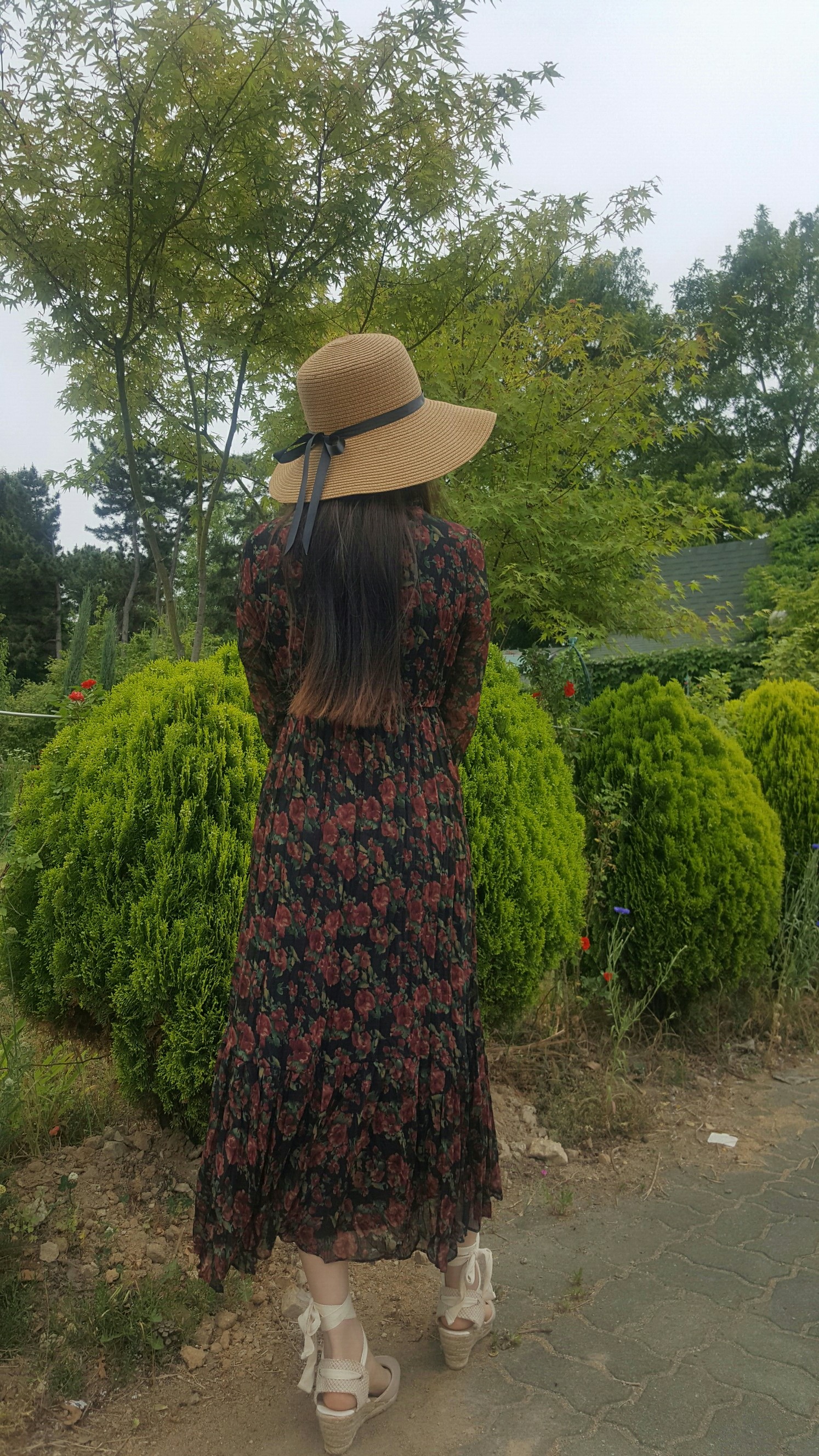 Women Sun Hats Ribbon Hats Straw Hats Scarf Bucket