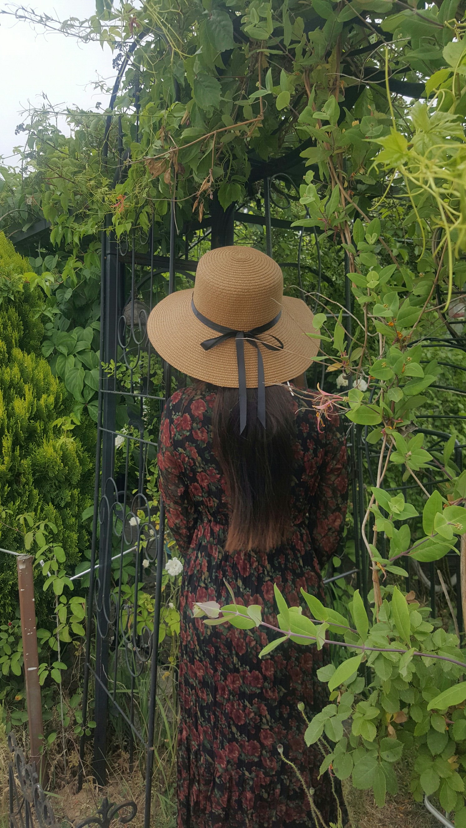 Women Sun Hats Ribbon Hats Straw Hats Scarf Bucket