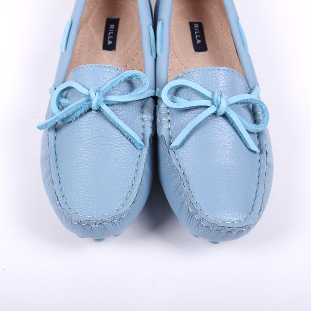 New Natural Cowhide Female Driving Shoes - 3color 