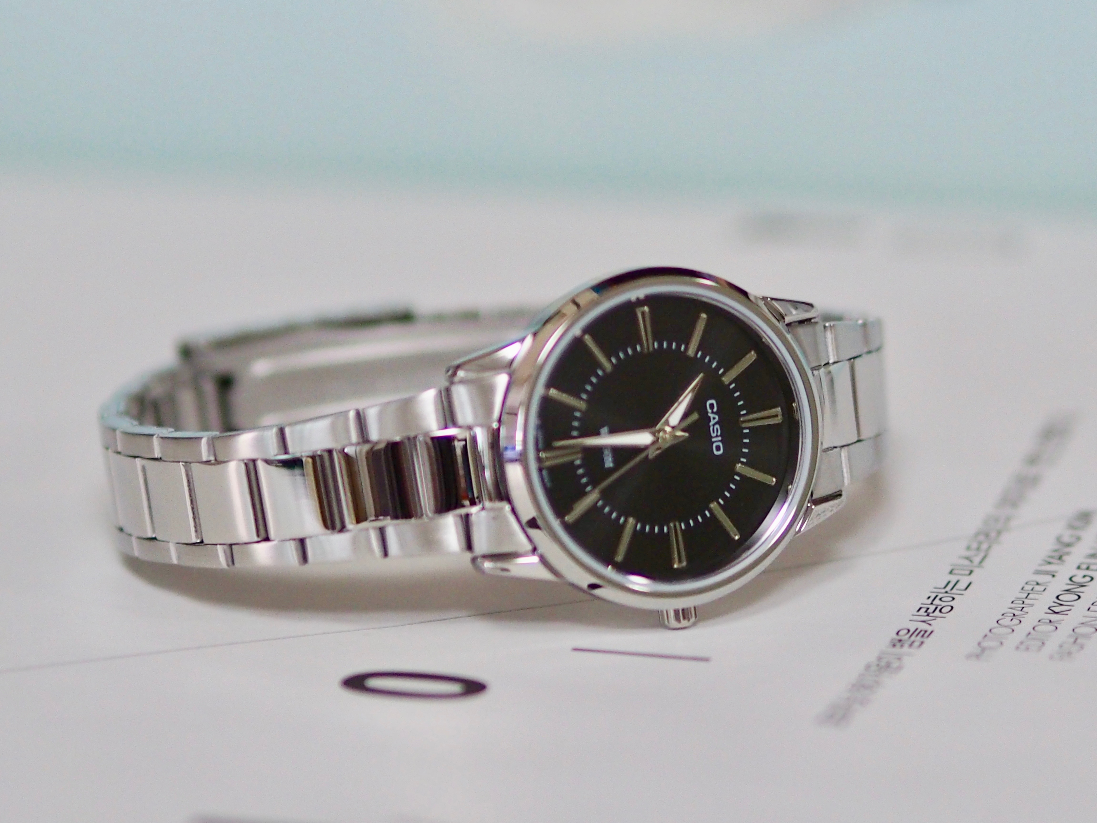 Casio Couple Metal Watch Classic Female Female Wri