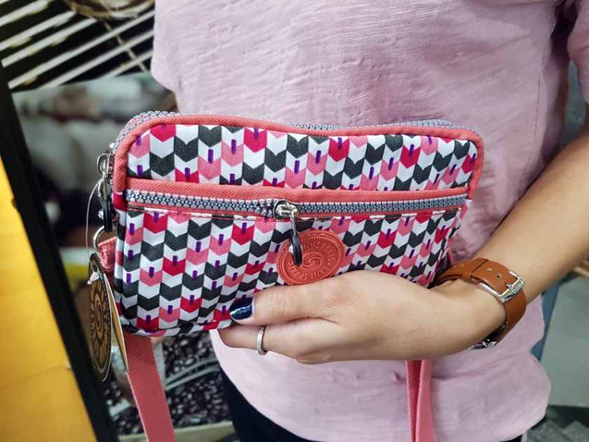 New Light Mini Cross Back Fabric Bag Daily Casual 