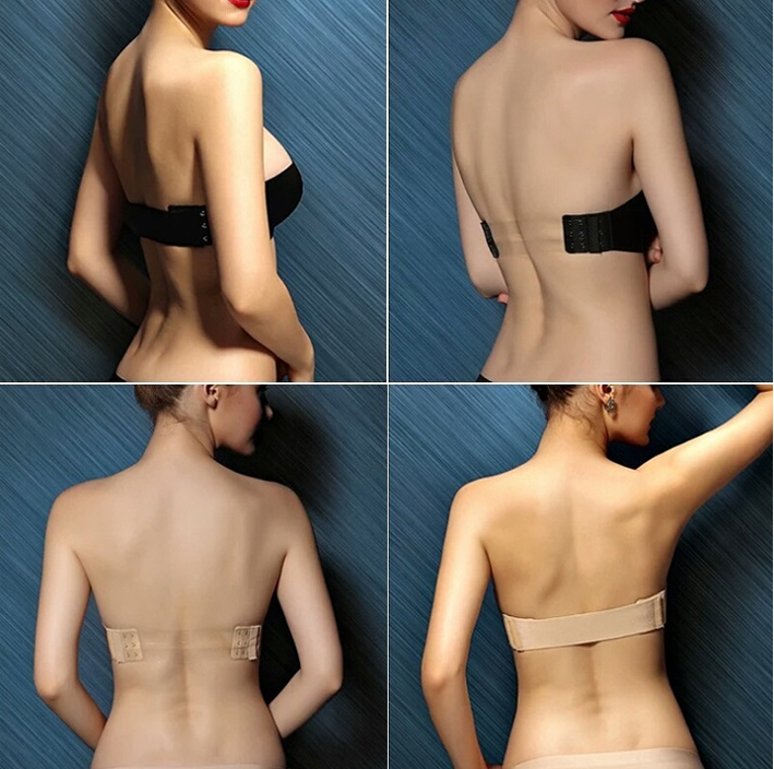 NEW NUBRA Nude non-strap bras off shoulder wedding