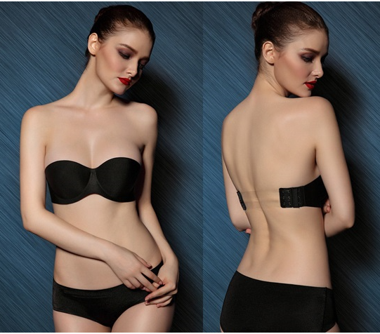 NEW NUBRA Nude non-strap bras off shoulder wedding