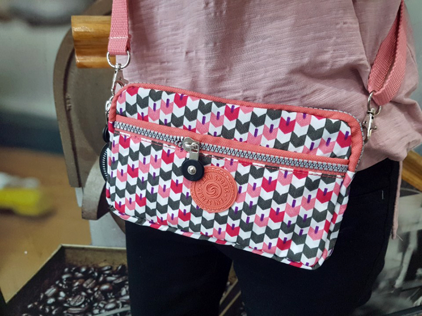 New Light Mini Cross Back Fabric Bag Daily Casual 