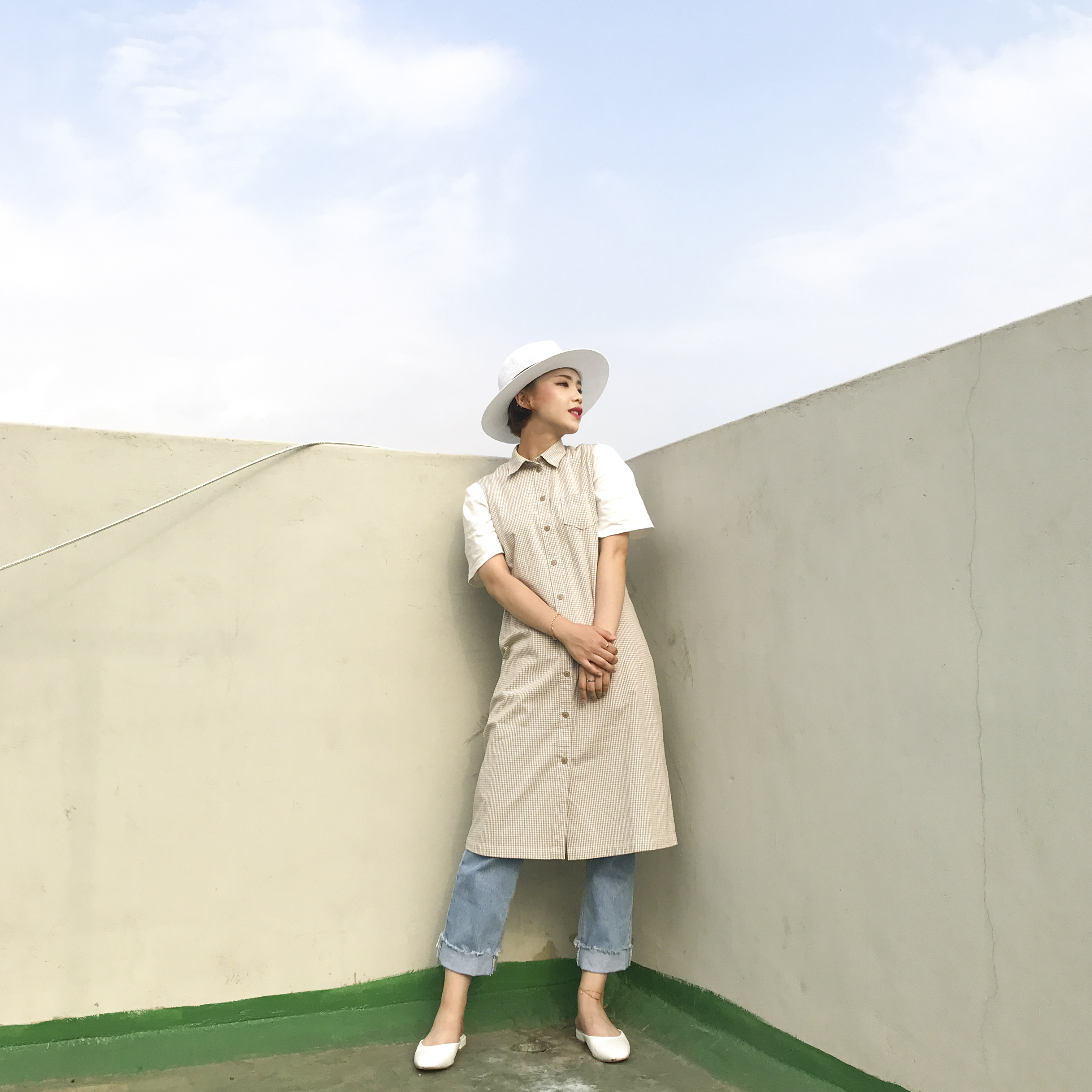 New Women's Hat Summer Man Woman Straw Panama H