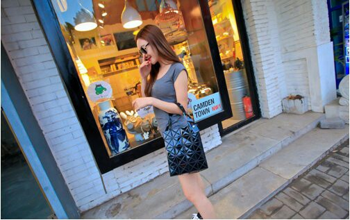 On the day of importation Glossy Lucent Cube bag 3