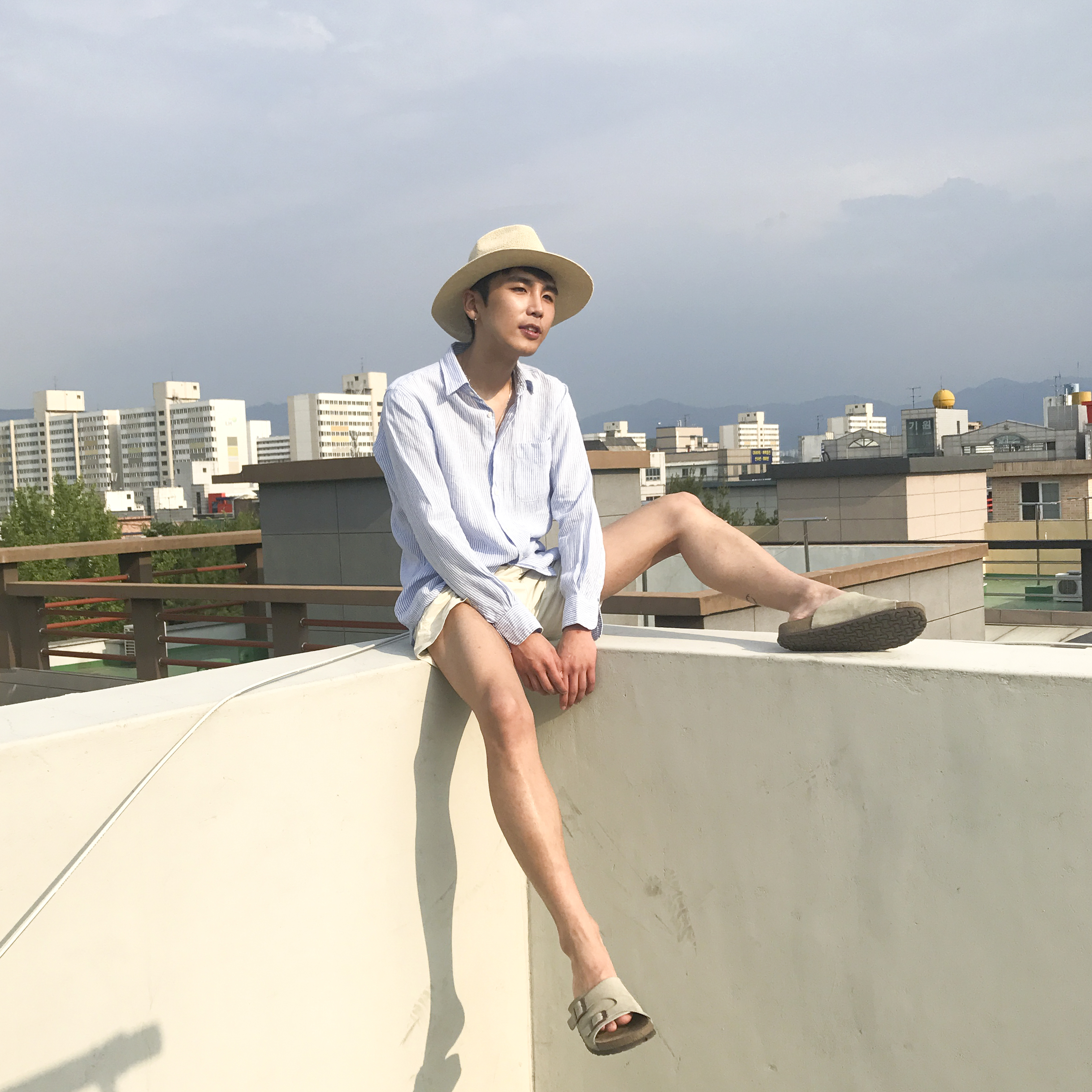 New Women's Hat Summer Man Woman Straw Panama H