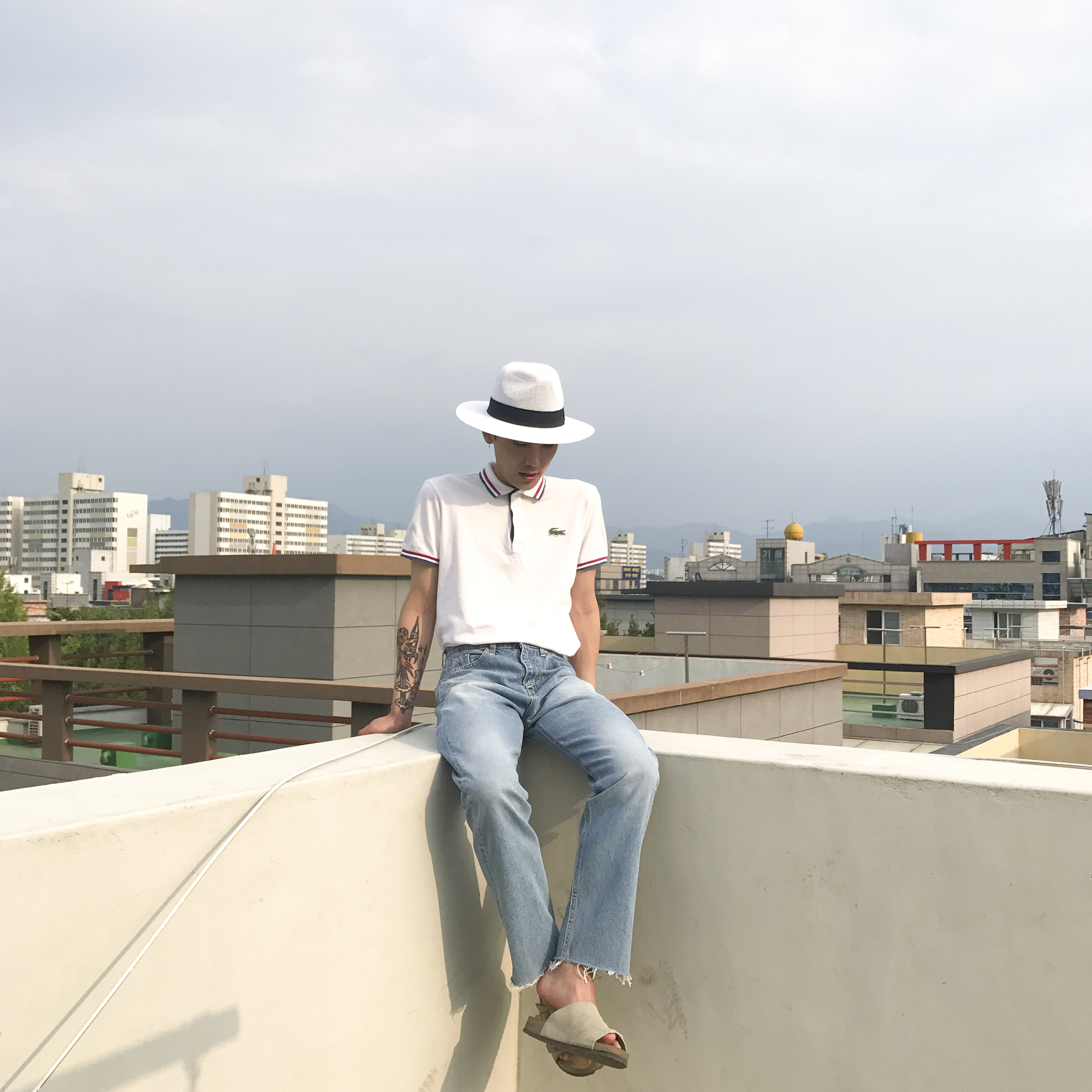 New Women's Hat Summer Man Woman Straw Panama H