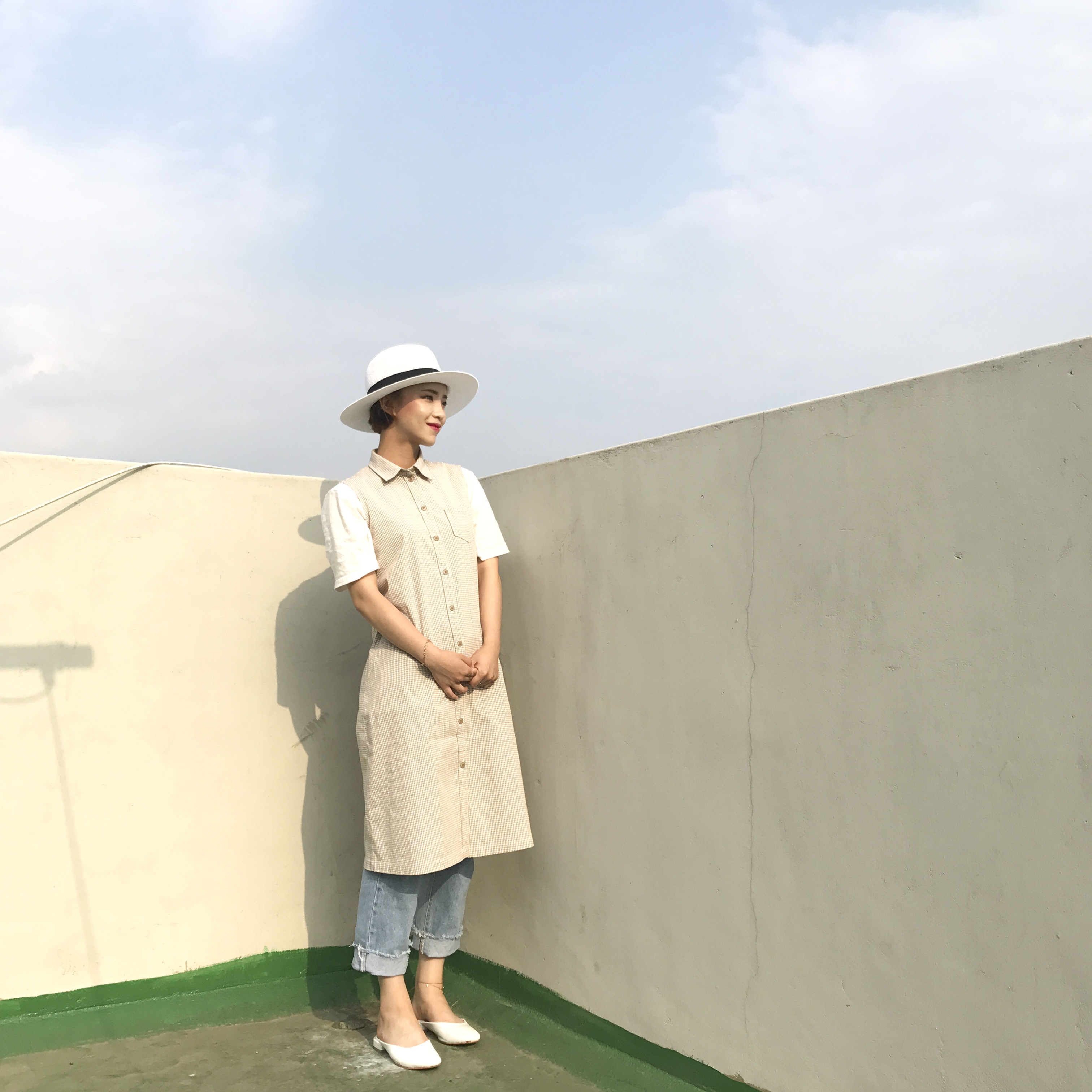 New Women's Hat Summer Man Woman Straw Panama H