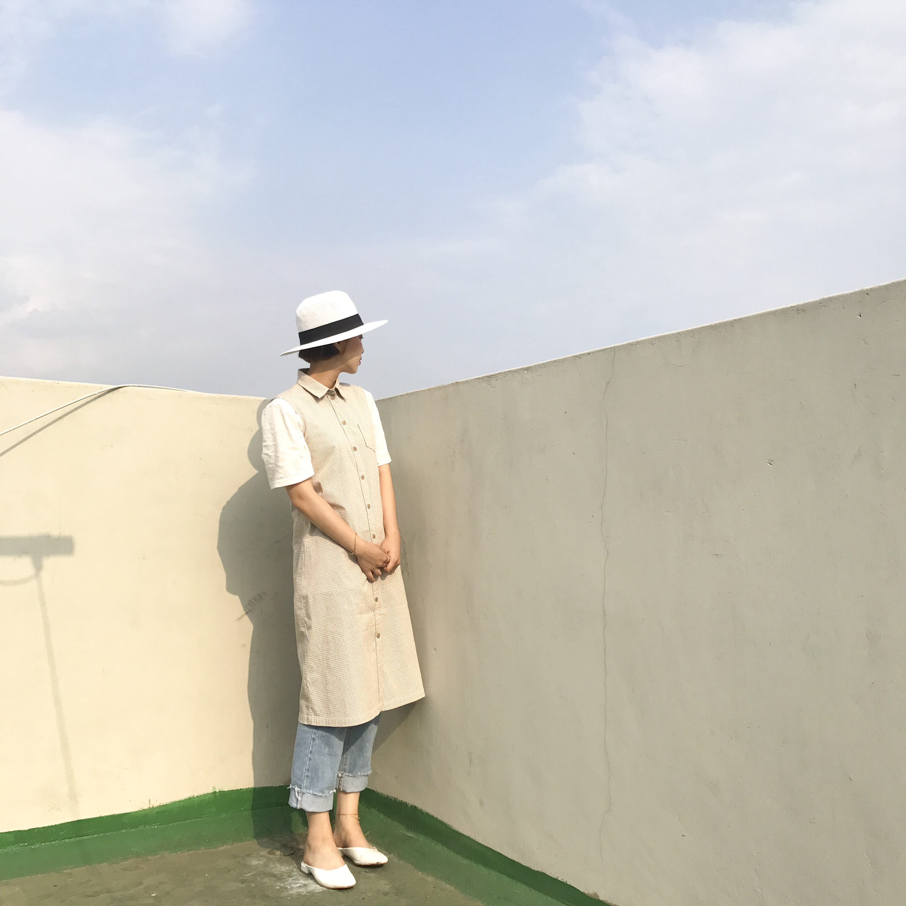 New Women's Hat Summer Man Woman Straw Panama H