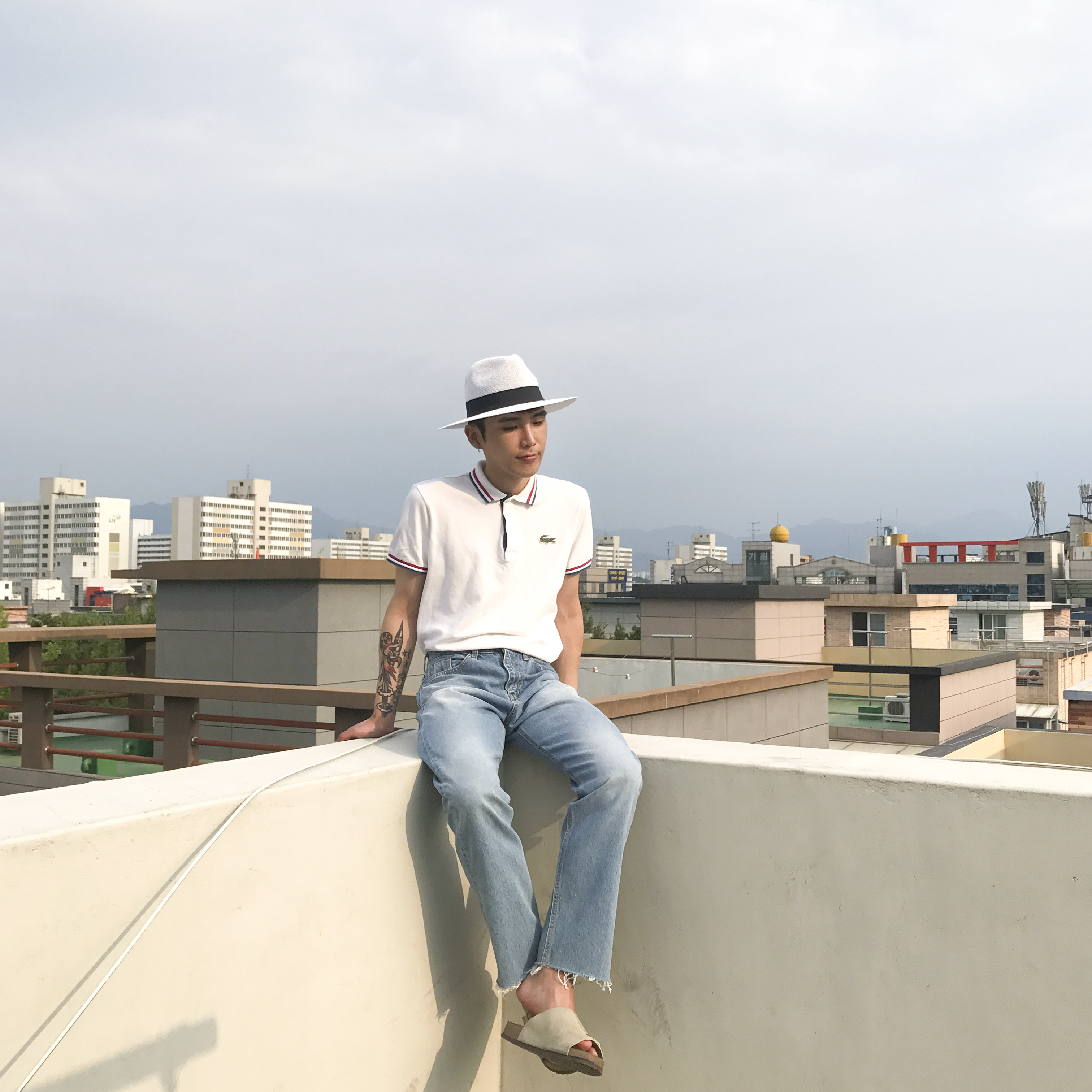 New Women's Hat Summer Man Woman Straw Panama H