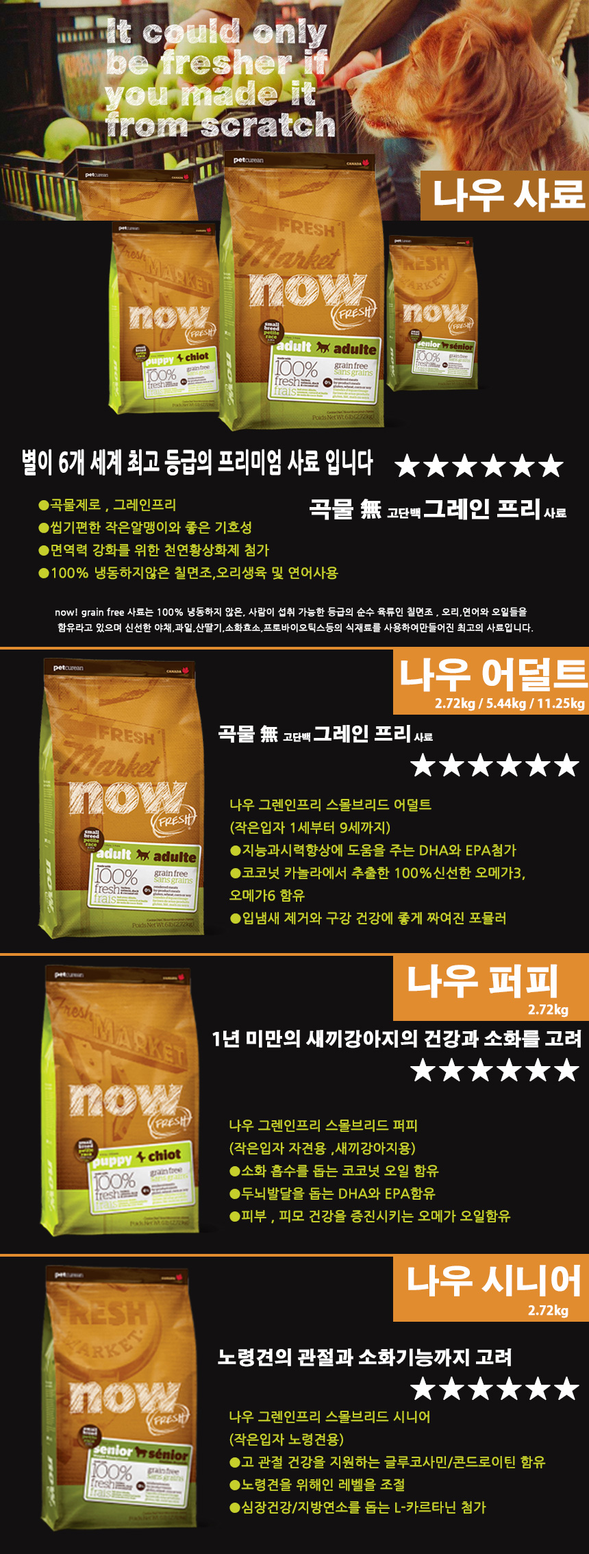 NEW PET DOG FEED NOW FEED ADULT 11.3 kg GRAIN FREE