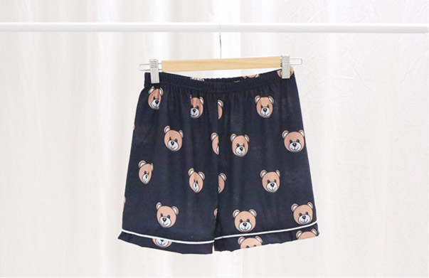 New Bear short-sleeved pajamas set Pajamas Homewea