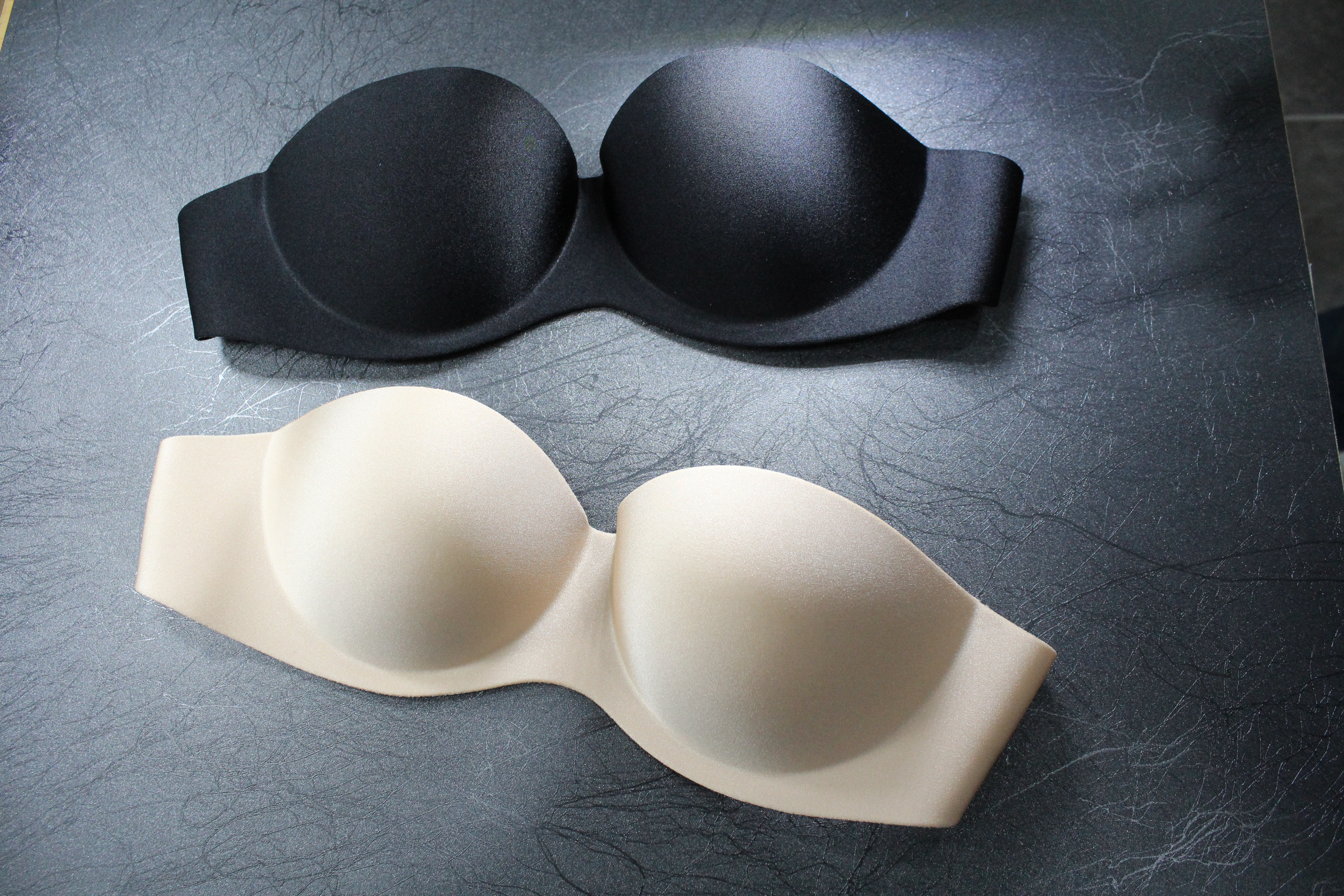 NEW NUBRA Nude non-strap bras off shoulder wedding