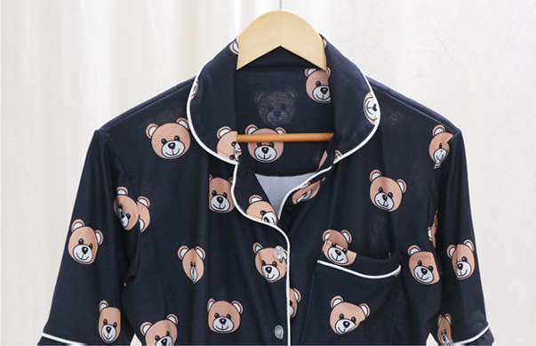 New Bear short-sleeved pajamas set Pajamas Homewea