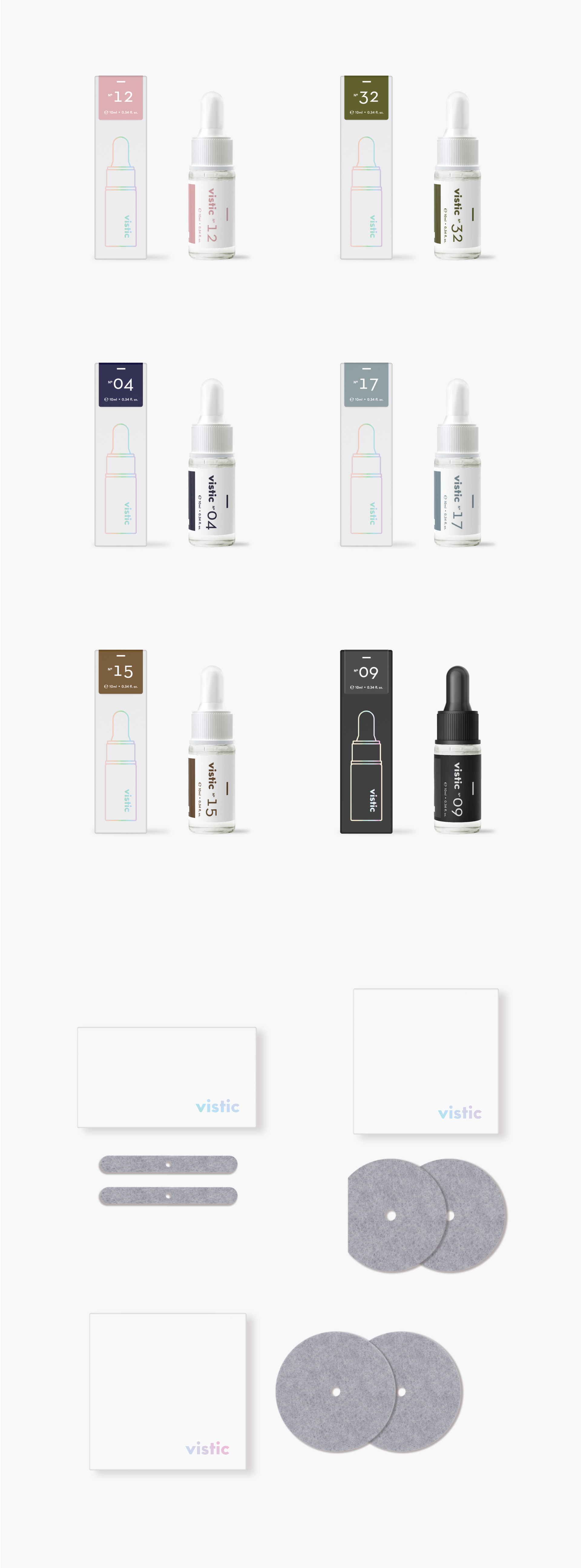 Car Air Freshener vistic non-stick car perfume das