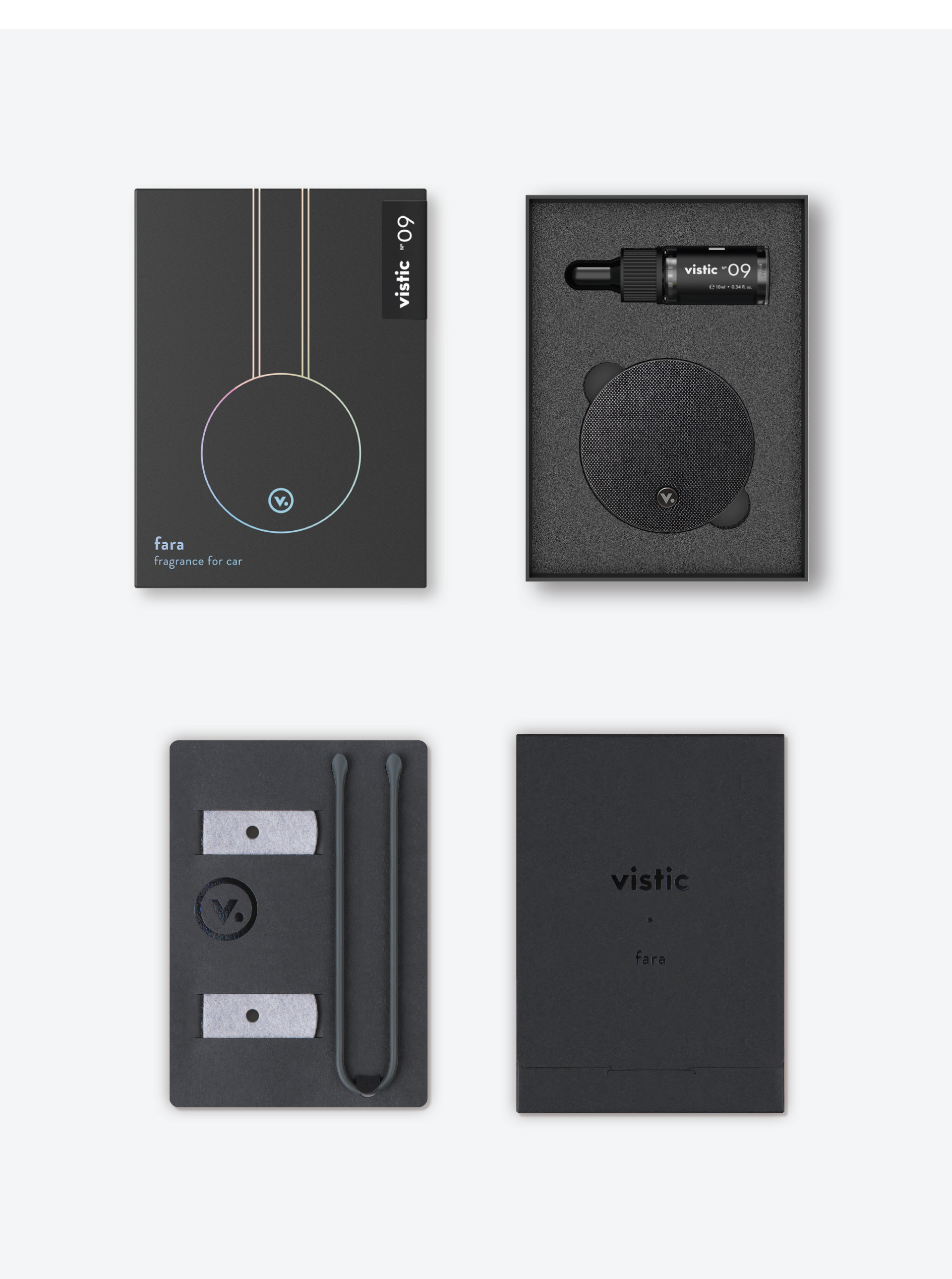 Car Air Freshener vistic Unstick Car Air Freshener