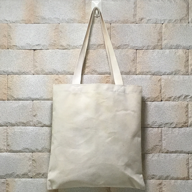 Unisex Eco Bag Back Print Man Woman Street Simple 