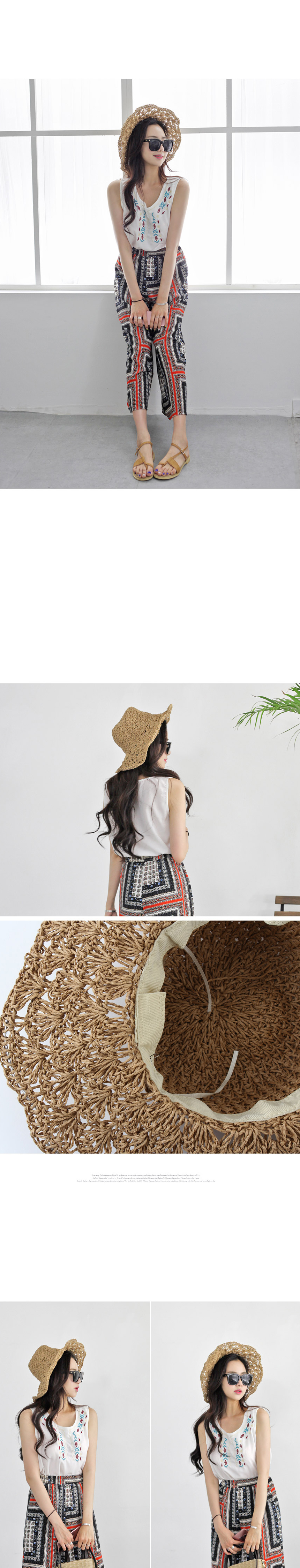 New Hat Simple Straw Raffia Hat Summer Hat Fedora 