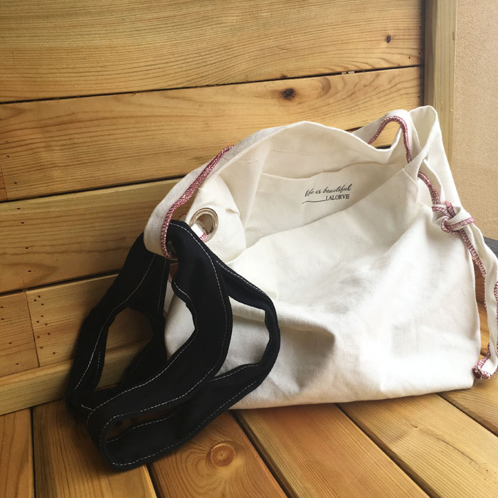 NEW ECO BAG LETTERING TWOWAY ECHO BAGS Unique One-